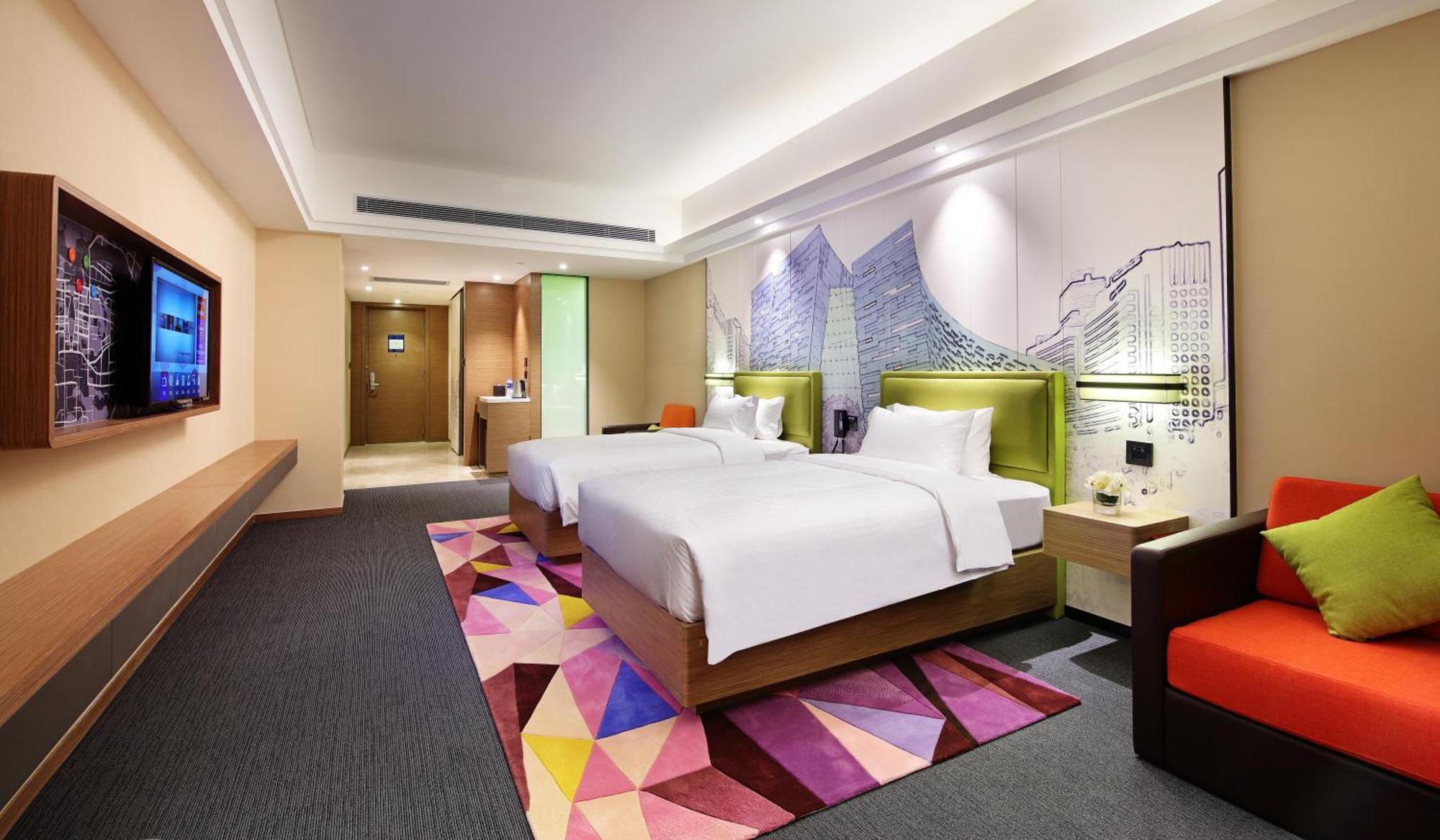 Hampton By Hilton Guangzhou Zhujiang New Town - Free Shuttle Bus To Canton Fair Exterior foto