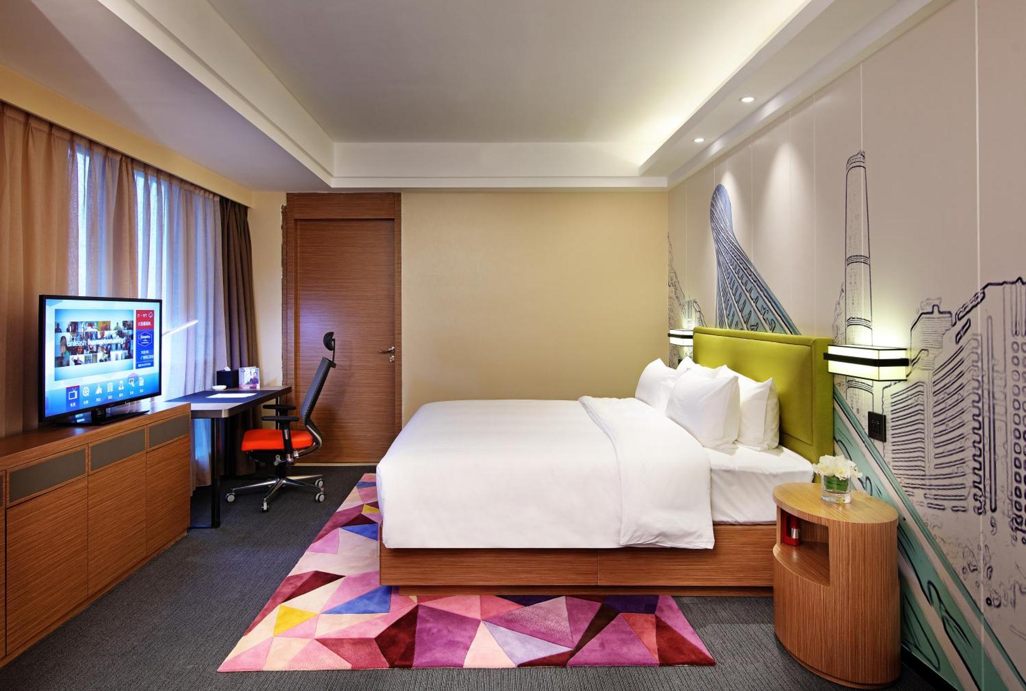 Hampton By Hilton Guangzhou Zhujiang New Town - Free Shuttle Bus To Canton Fair Exterior foto