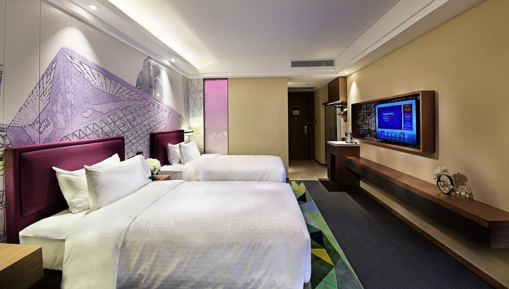 Hampton By Hilton Guangzhou Zhujiang New Town - Free Shuttle Bus To Canton Fair Exterior foto