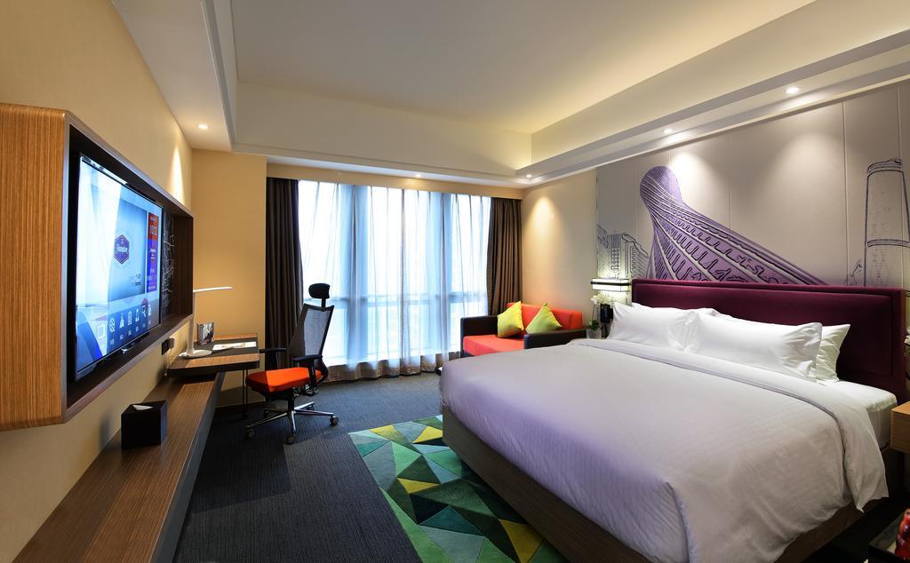 Hampton By Hilton Guangzhou Zhujiang New Town - Free Shuttle Bus To Canton Fair Exterior foto